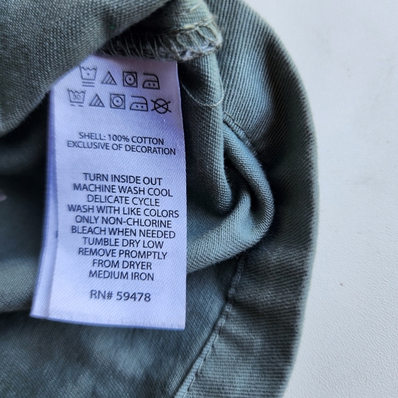 Isaac Mizrahi Girl Pink Tie Belted Full Gold Zip Hooded Jacket Green Size XS (4) - Picture 8 of 14